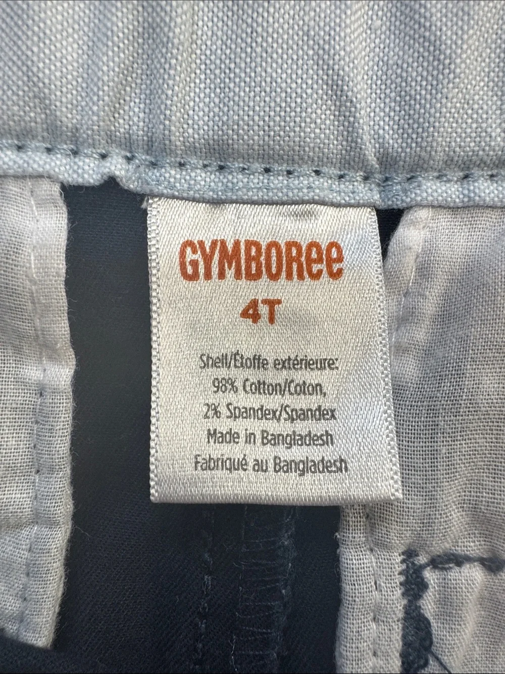 Gymboree Boys Navy Blue Chino Pants 4T